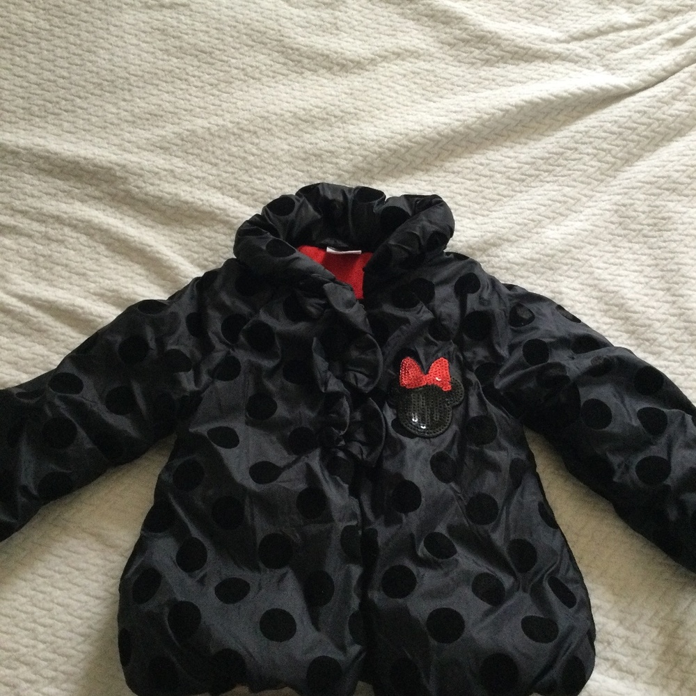 Disney Minnie Girl Puffer Coat 3 T